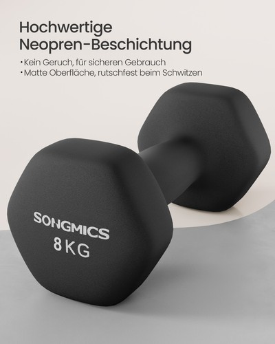 Songmics hanteln hantelset - songmics, hanteln,hantelset