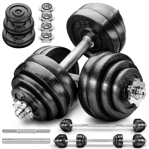 Hantelset gusseisen 60 kg - hantelset,
