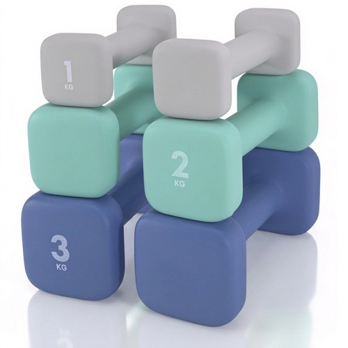 Hantel set paar neopren - 3,