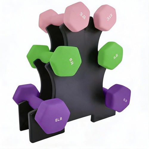 Kurzhantel set paar hexagon - 3,