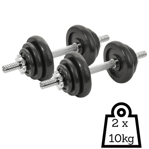 Kurzhantel 2x10 gusseisen - kurzhantel,