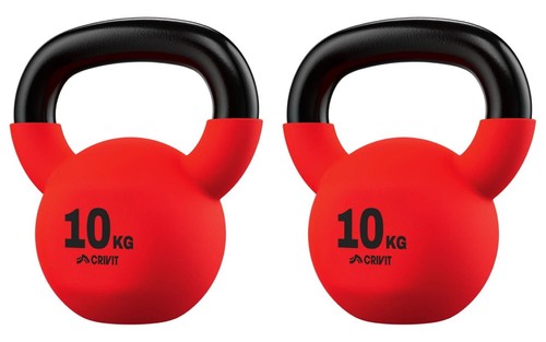 Crivit kettlebell hantel 10 - 2x,